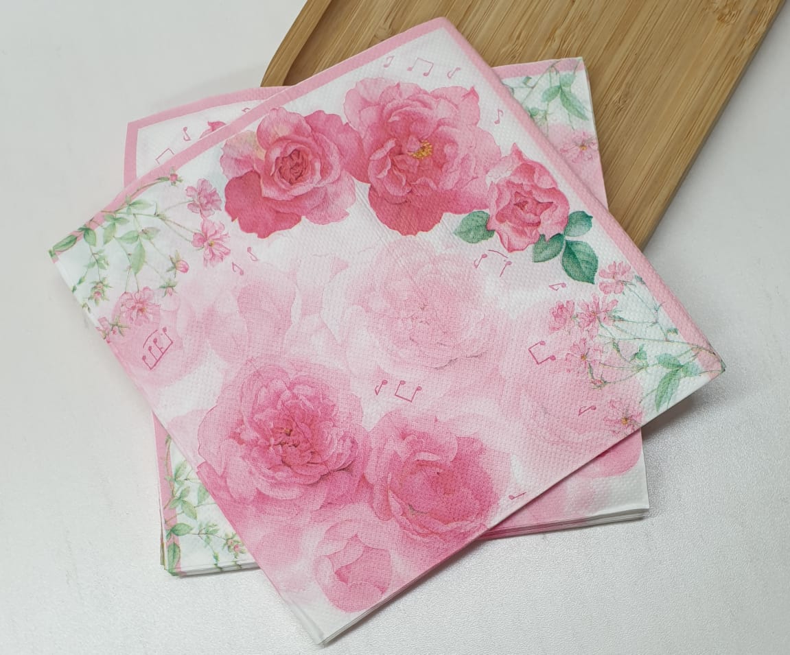 20Pc Decorated Serviettes 113